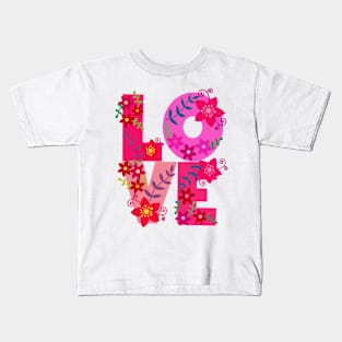 Love in Bloom Kids T-Shirt